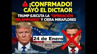 🚨 &iexcl;CONFIRMADO! CAY&Oacute; EL DICTADOR: TRUMP EJECUTA LA 