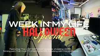 Podcast filming + BONUS throwback Birthday Vlog filming Vows | Week in The Life of a Videographer