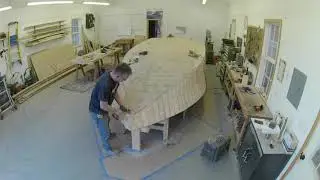 Custom 19 ft Cold Molded Boat Build Video #9
