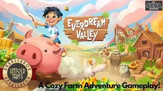 EVERDREAM VALLEY  | A 40min Cozy Farm Adventure Gameplay REVIEW on Nintendo Switch by Untold Tales!