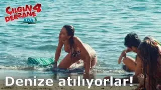 Çılgın Dersane 4: ADA | Denizin ortasında suya atılıyorlar :)