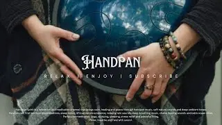 Handpan + Ocean Waves | 1 Hour Sleep Music