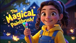 The Magical Paintbrush 🖌️ | A Whimsical Kids Story About Creativity, Laughter & Kindness