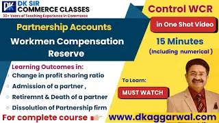 Workmen Compensation Reserve WCR oneshot