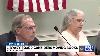 Pickens Co. library board considers moving books