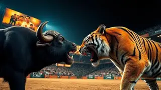 Tiger vs Buffalo Epic Fight | #shorts #shortvideo #short  #shortsfeed #shortsvideo #shortsviral 