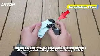 LKTOP Silicone Protective Case for DJI Osmo Pocket 3 Installation Guide #djiosmopocket3 #lktop #op3