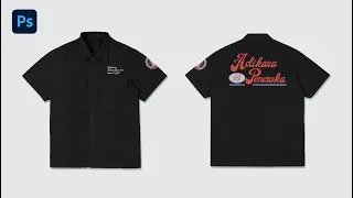 Free Mockup | Short Sleeve Workshirt Mockup PSD free download