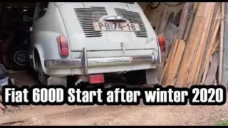 Fiat 600D Start after winter 2020