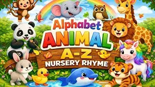 A to Z Alphabet Rhymes | Fun ABC Song for Kids Learning