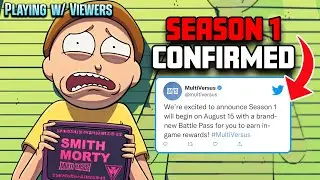 🔴 LIVE MULTIVERSUS Season 1 & Morty Release Date CONFIRMED! ROASTING Bad Teammates In 2 Vs 2 🤬
