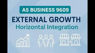 Alevels AS Business 9609 | External Growth Explained | Horizontal Integration &ndash; Benefits & Drawbacks