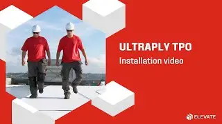 UltraPly TPO roofing membrane installation with mechanically attached system | Elevate UltraPly TPO