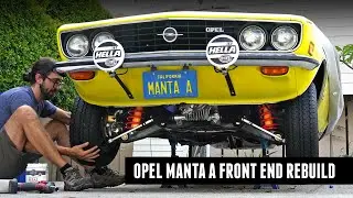 Капитальный ремонт передней части! Модернизация подвески Opel Manta A 1973 года [EP. 5]