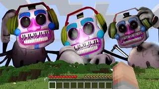 Я ПРИЗВАЛ ДИДЖЕЕВ АНИМАТРОНИКОВ В СВОЕМ МИРЕ В МАЙНКРАФТ DJ MUSIC MAN MINECRAFT КАК ПРИЗВАТЬ ФНАФ