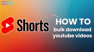 How to Bulk Download YouTube Videos (Including Shorts)