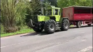 MB trac 1800 Intercooler mit LKW Anh&auml;nger