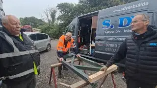 Repairing the gates#funfairrides #woodworking #woodworkingtools pt3