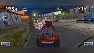 Typhoon Trophy // level 7 // Race // Beach Buggy Racing 