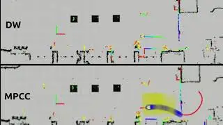 Model Predictive Contouring Control for Collision Avoidance in Unstructured Dynamic Environments