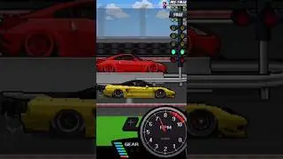 NISSAN 350Z VS HONDA NSX #shorts #pixelcarracer