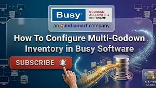 How to use multi godown inventory in busy accounting software|| in Hindi || #busy  #SSEBUSY