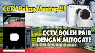 CCTV PALING MANTAP | CARA PASANG CCTV SONOFF | BIND DENGAN AUTOGATE