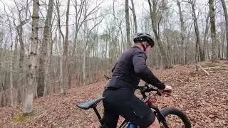 Battling limbs & leaves on farm trail to test drone!