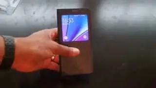 Galaxy Note5 S-View Flip Cover