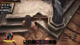 Conan Exiles Under-Mesh attack on base
