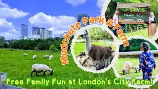 FREE Fun for Family & Kids in London! 🏙️🐑 | Mudchute Park & Farm #explorelondon #hiddenspotsinlondon