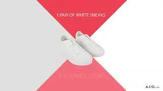 3 WAYS TO STYLE WHITE SNEAKS | TIPS TO #STAYINSTYLE FROM #AJIO