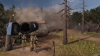 Company of Heroes 2 Lienne Forest gameplay Commando Regiment