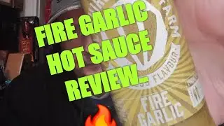 OMG this fire garlic Hot sauce packs amazing flavour!!!!!