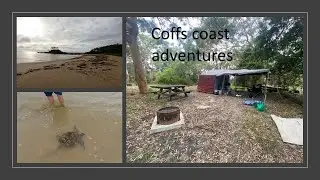 Coffs coast adventures, amazing beaches, epic wildlife and camping in the wet : Adventure ep 16.