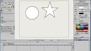 Anime Studio 9 Tutorial: Draw Shape Tool