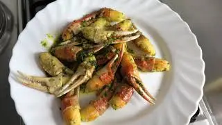 Muelas de cangrejo, deliciosas, faciles de hacer, nutrtitivas y muy saludables!!!