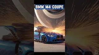 Giant Knife Cuts a Real BMW M4 COUPE in Half  #asmr #satisfying #bmwm4