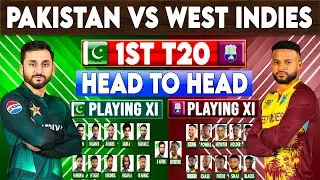Pakistan vs West Indies 1st T20 Playing 11 | Pakistan Playing 11 | West Indies Playing 11