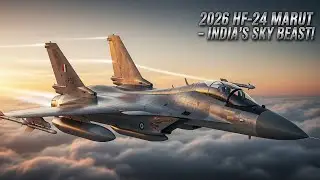 HF-24 Marut 2026 года: представлен самый мощный истребитель Индии!