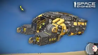 This Little Ship can Build and Salvage Big Things, Space Engineers