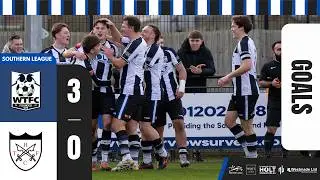 GOALS: Wimborne Town vs Hanwell Town | Southern League Premier South