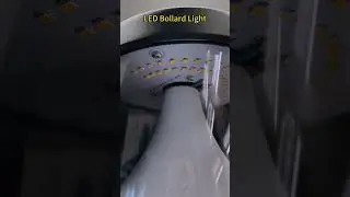 LED Bollard Light, adding safety and beauty to your outdoor spaces.#ledlighting #ledlightsfactory