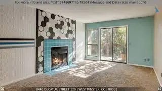 Priced at $245,000 - 8440 Decatur Street 120, Westminster, CO 80031