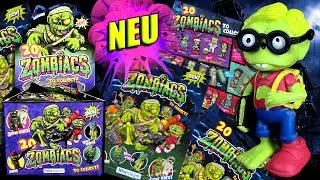 Blue Ocean &reg; Zombiacs &copy;&trade; Display mit 20 Zombie Figuren auspacken - Teil 20 - Ned Nerdinger