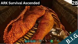 ARK Survival Ascended - Taming High Level Rexes on Carno Island - Ep. 28