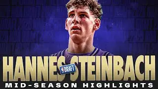 Washington Huskies freshman Hannes Steinbach Mid-Season Highlights | 2026 NBA Draft