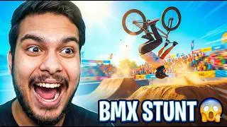 CRAZY BMX BIKE STUNTS 😱🔥| KHELBABU MINI GAMES