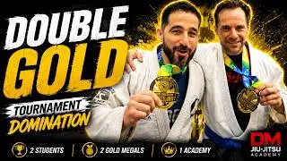 DMBJJ Competition VLOG 001 | Синие пояса реализуют идеальный план игры!