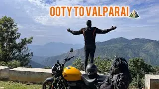 Ooty to Valparai Bike Trip | Scenic Route via Kundah, Manjoor, Attapadi, Palakkad | Scenic route